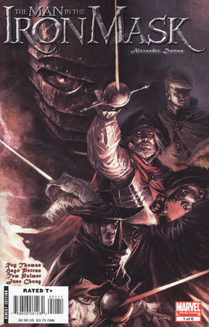 Cover Marvel Illustrated: The Man in the Iron Mask #1